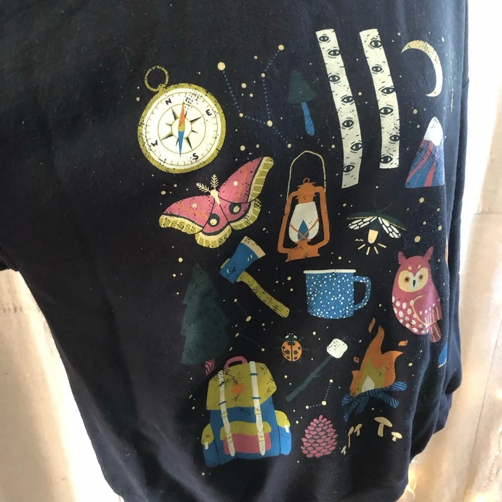 camping sweatshirt - Picture 2 of 5